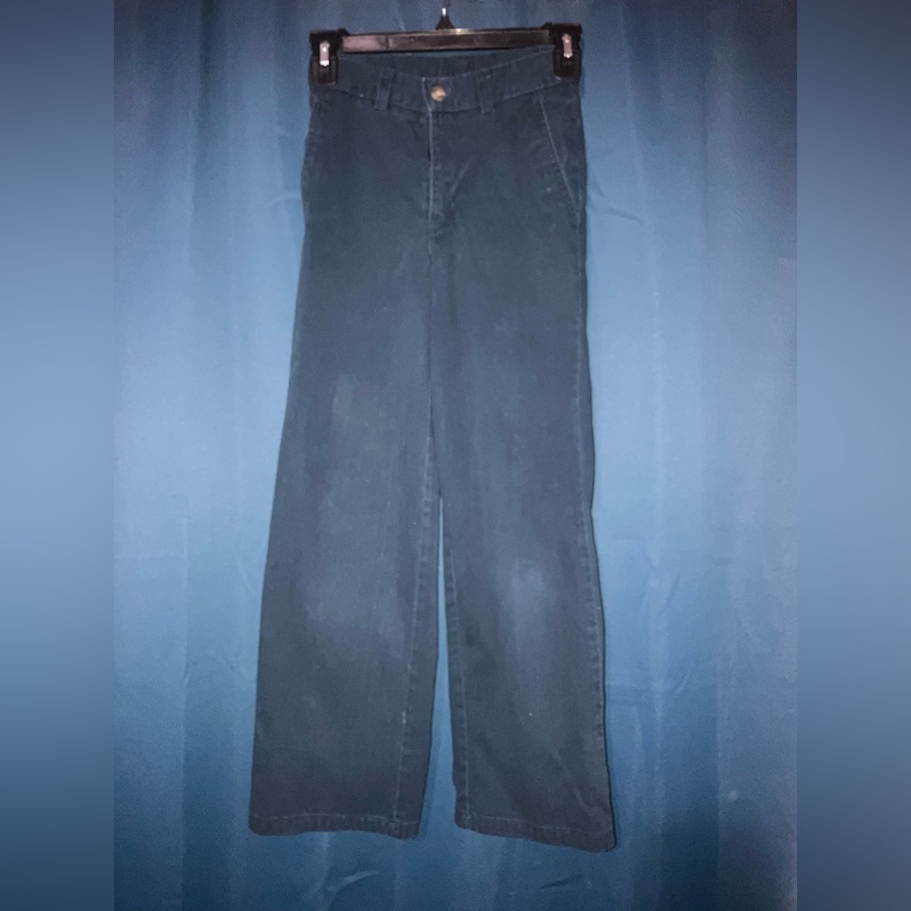 Chaps slim boys size  10 navy pants